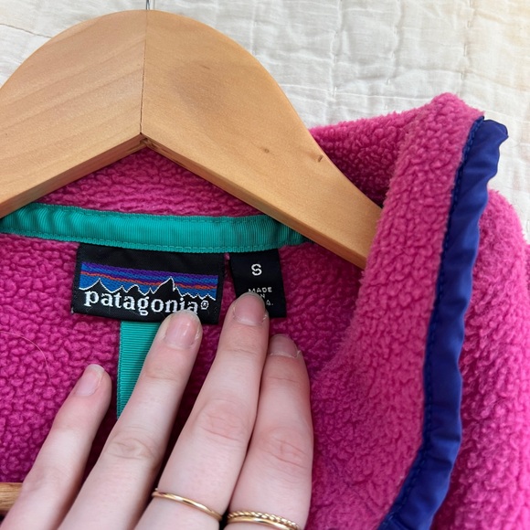 Vintage Pink Patagonia Fleece - Picture 3 of 4